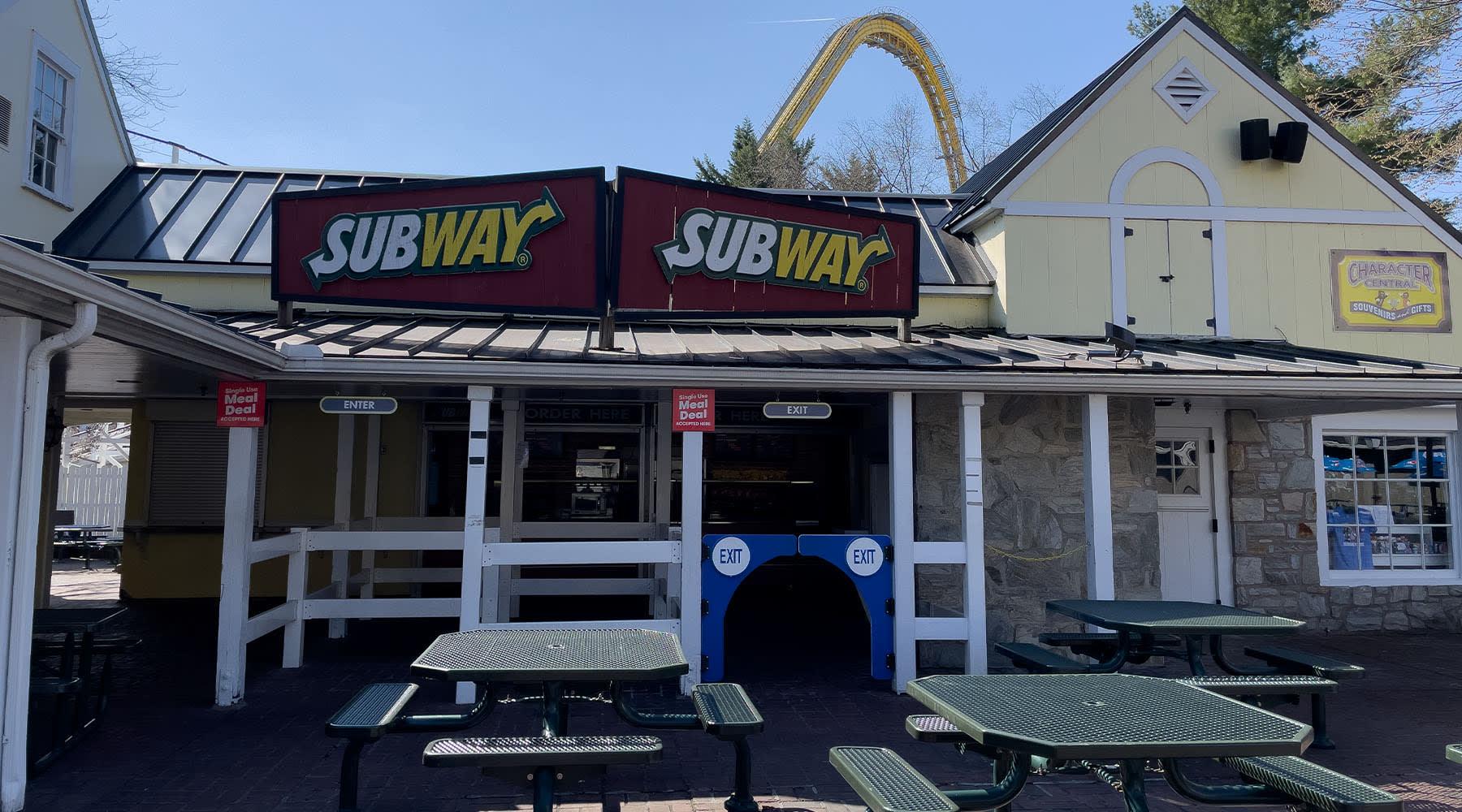 Subway location in Founder's Way