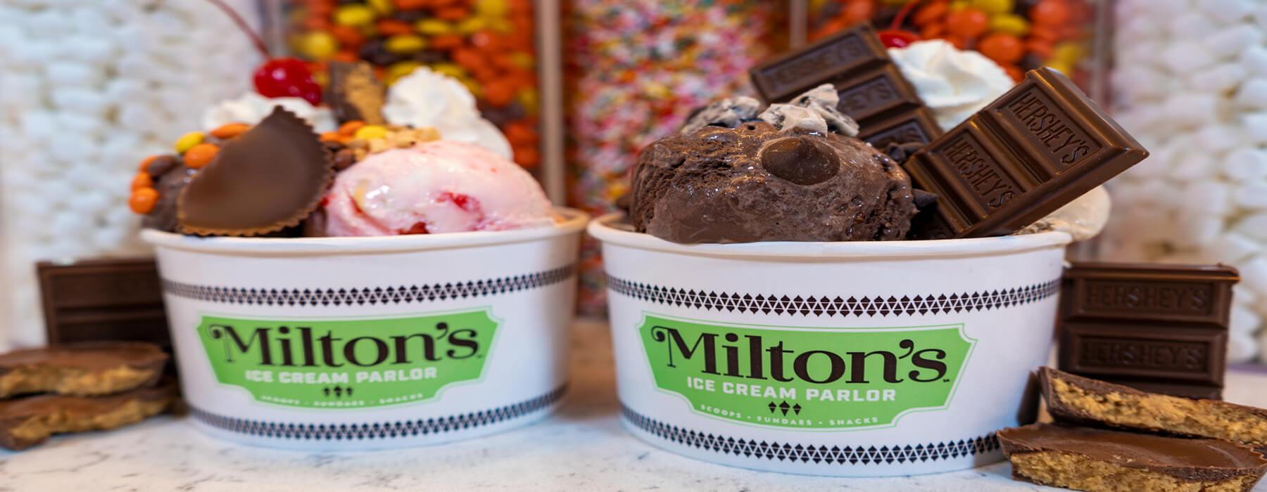 icecream from Miltons