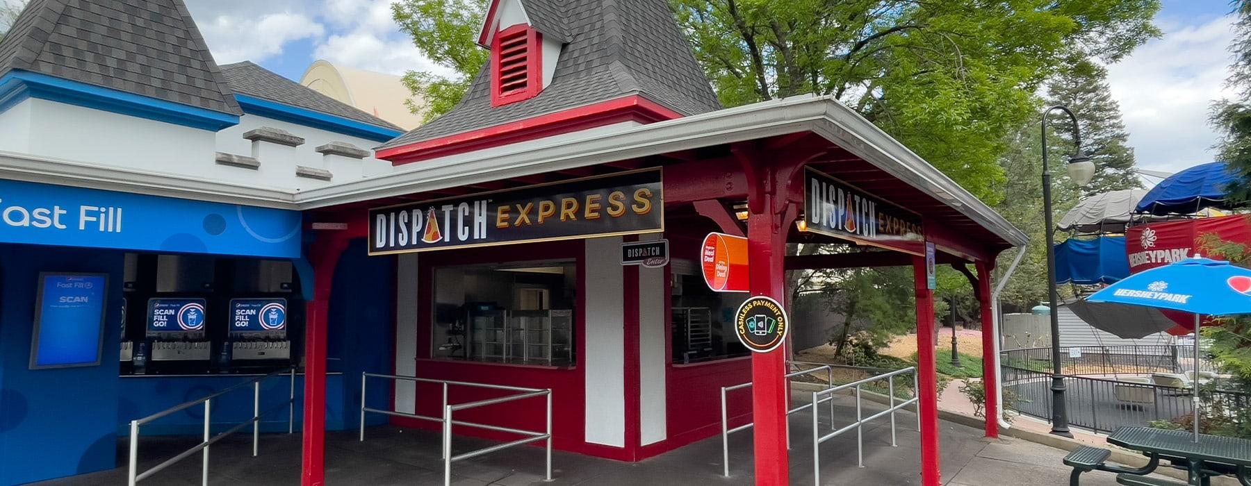 Dispatch Express Pizza at Hersheypark