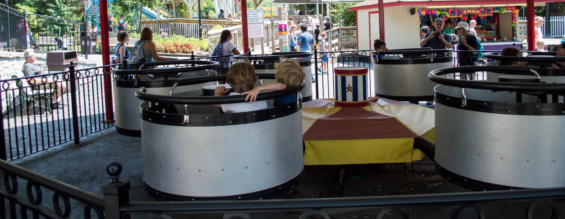 Dizzy Drums Ride at Hersheypark