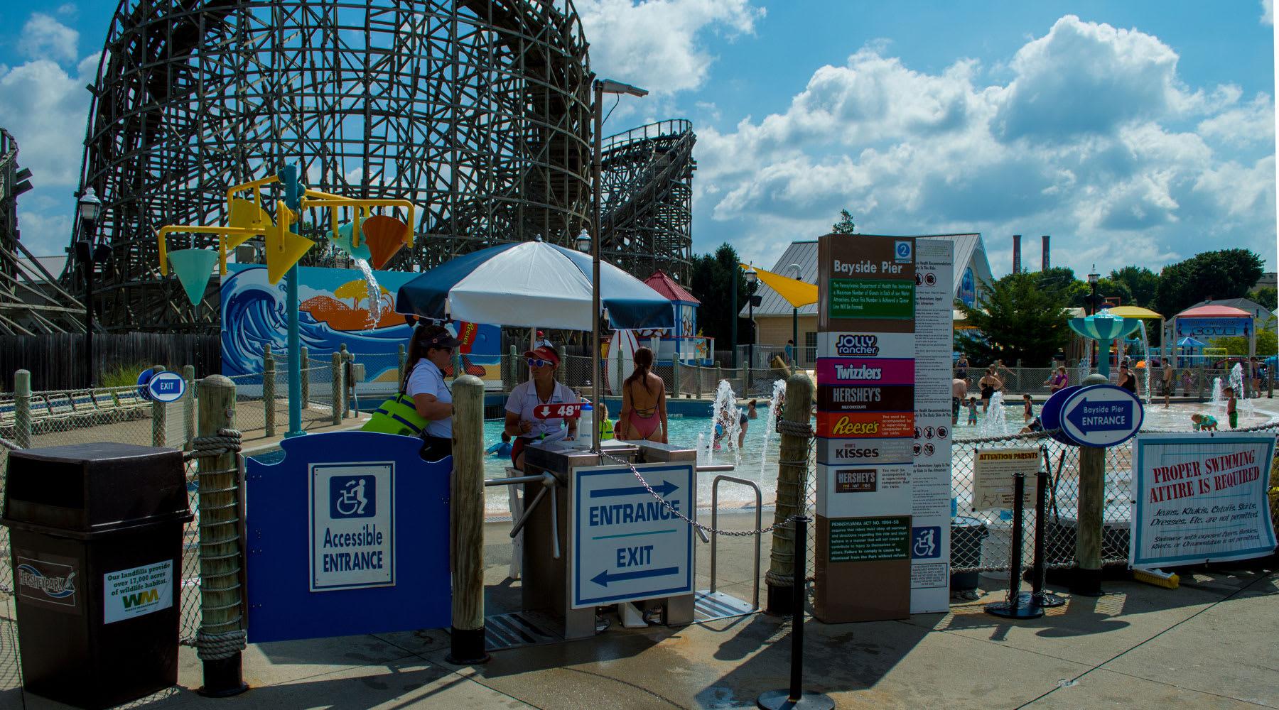 Bayside Pier Water Attraction